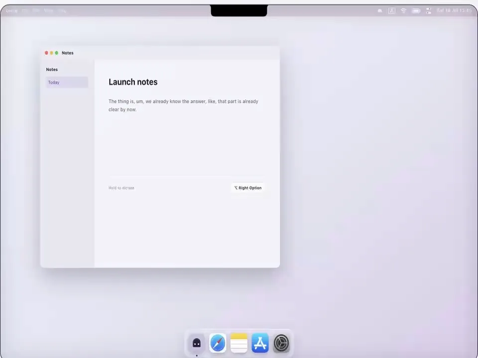 Loorq catches a filler, cleans the text, and returns a speaking verdict